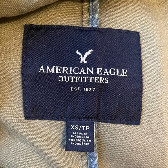 American Eagle Outfitters Chore Utility Field Hooded Army Green Jacket Size XS - Picture 5 of 7